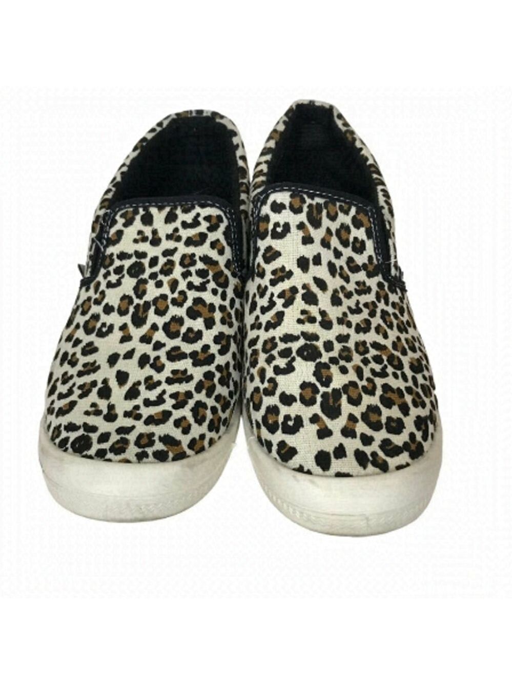 Tommy Bahama Cheetah  Print Canvas Slip On Shoe Size 8